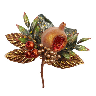 Gold Pomegranate Pick