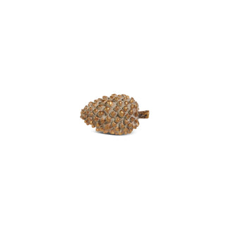 4.5" Gilded Pinecone