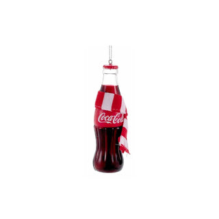 Coke Bottle with Scarf Ornament