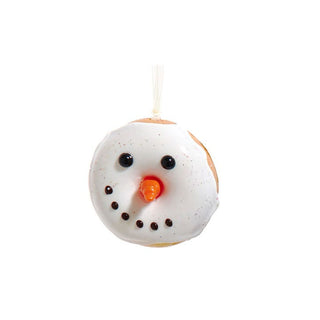 Decorated Christmas Donut Ornaments