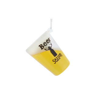 Beer Glass With Words Ornaments