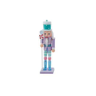 Colorful Pastel Nutcracker Ornament