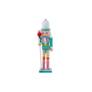 Colorful Pastel Nutcracker Ornament