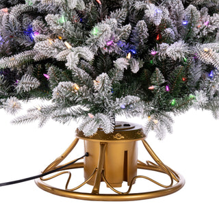 Gold Rotating Tree Stand