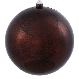 Chocolate Shiny Mercury Ball, 8"