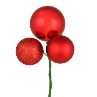 Red Ornament Pick, 18"