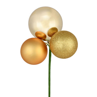 Gold Ornament Pick, 18"