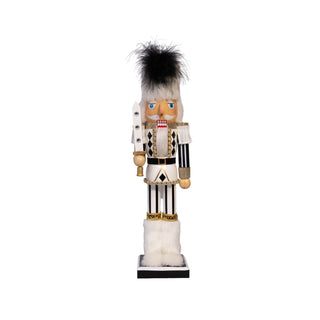 Black, White & Gold Nutcracker