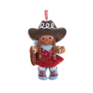 Western Gingerbread Ornament