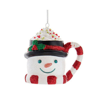 Santa & Snowman Teacup Ornament