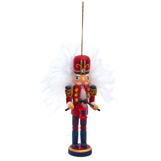 Colorful King & Soldier Nutcracker Ornament