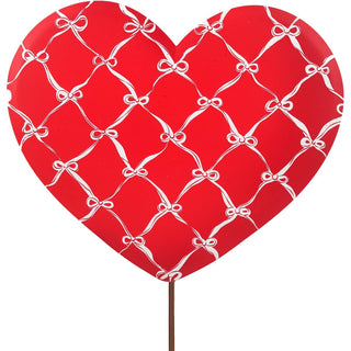 Heart With Bow Lattice