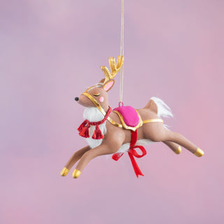 Papa's Reindeer Ornament by Glitterville