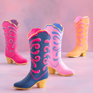 Cowboy Boot Display by Glitterville