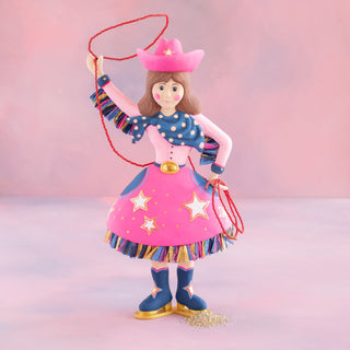 Pinky Poppy the Cowgirl Display by Glitterville