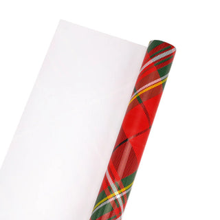 Red Tartan Plaid Holiday Wrapping Paper