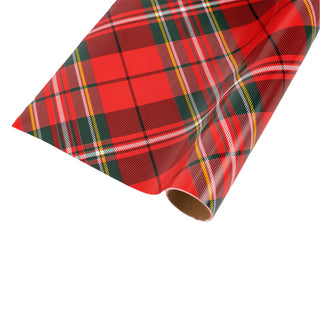 Red Tartan Plaid Holiday Wrapping Paper