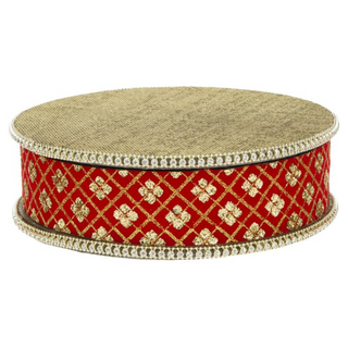 Rotating Collectible Figurine Base, Red