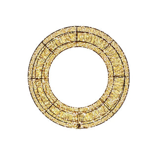 COPPER METAL WREATH 22''