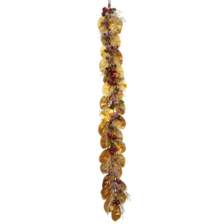 Golden Jewel Berry Garland, 5'