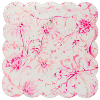 Scallop Pink Chinoiserie Display Board
