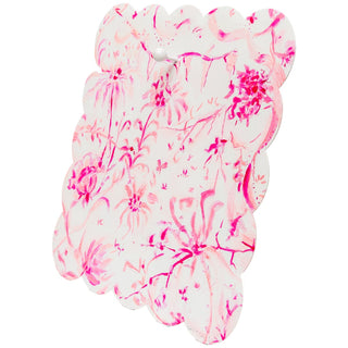 Scallop Pink Chinoiserie Display Board