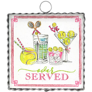 Beck’s “Over Served” Mini Gallery Art