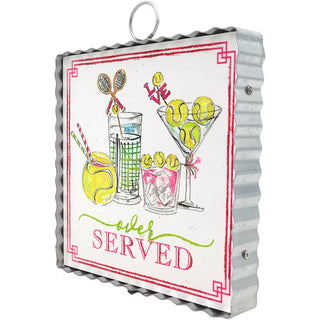 Beck’s “Over Served” Mini Gallery Art