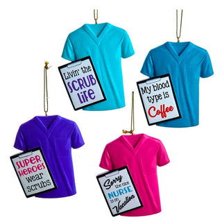 Nurse Scrub Ornament