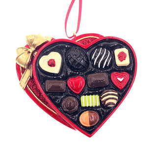 Heart Shape Chocolate Box Ornament