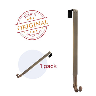 Adjustable Wreath Hanger, Antique Brass