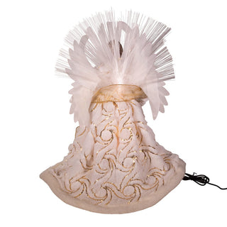 Gold & White Angel Treetop