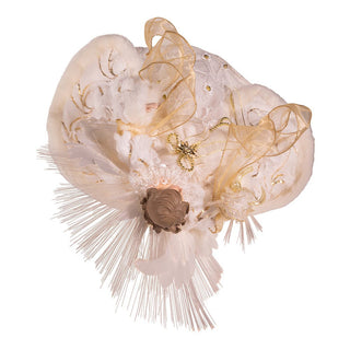 Gold & White Angel Treetop