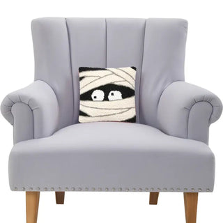 Mummy Face Hook Pillow