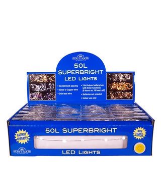 Battery Operated Cool with Super Bright Light Set, 16.3'