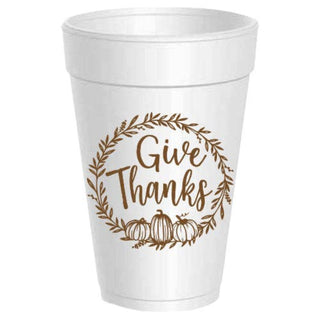 Give Thanks Pumpkin Cup