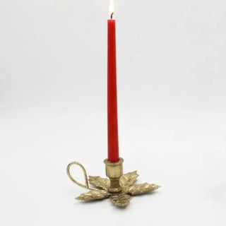 Antique Gold Iron Chamberstick