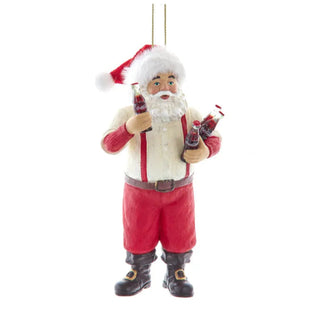 Fabriché™ Coca-Cola® Santa With Bottles Ornament