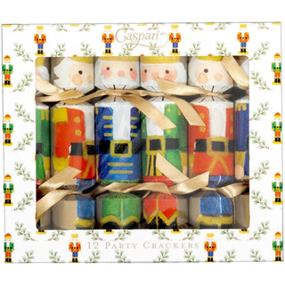 Painted Nutcracker Celebration Crackers