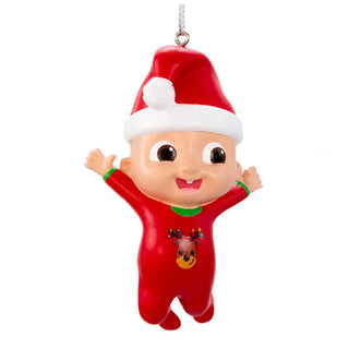 Cocomelon™ Blow Mold JJ With Santa Hat Ornament