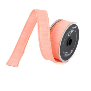 Coral Dupion Ribbon, 1" X 10YD