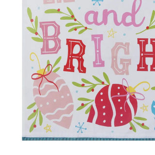Merry Bright W/ Pom Pom Kitchen Towel