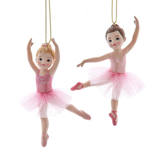 Little Girl Pink Ballerina Ornament