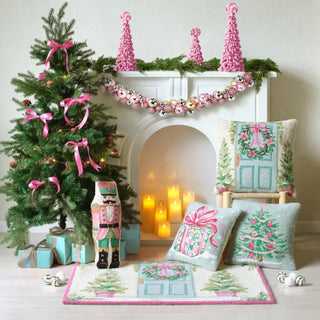 Holiday Front Porch Hook Pillow