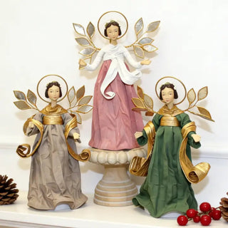 Angels With Capiz Wings