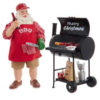 BBQ Grill Santa