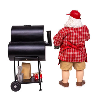 BBQ Grill Santa