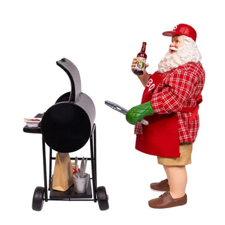 BBQ Grill Santa