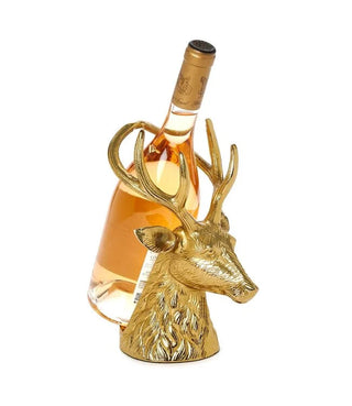 Gold Stag Bottle Holder