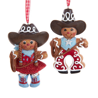 Western Gingerbread Ornament